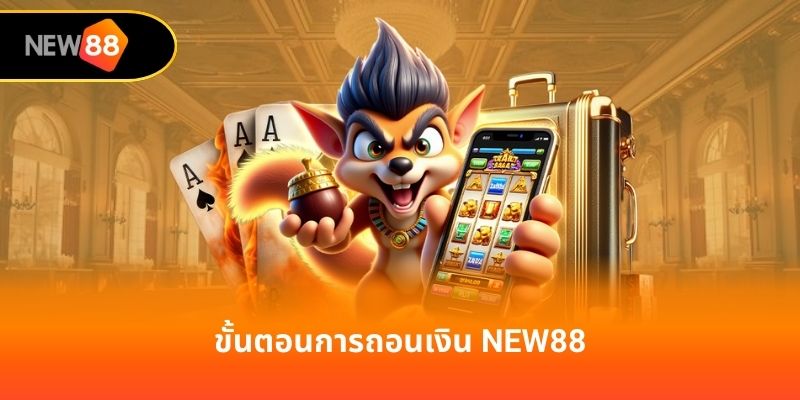 ขั้นตอนการถอนเงิน new88